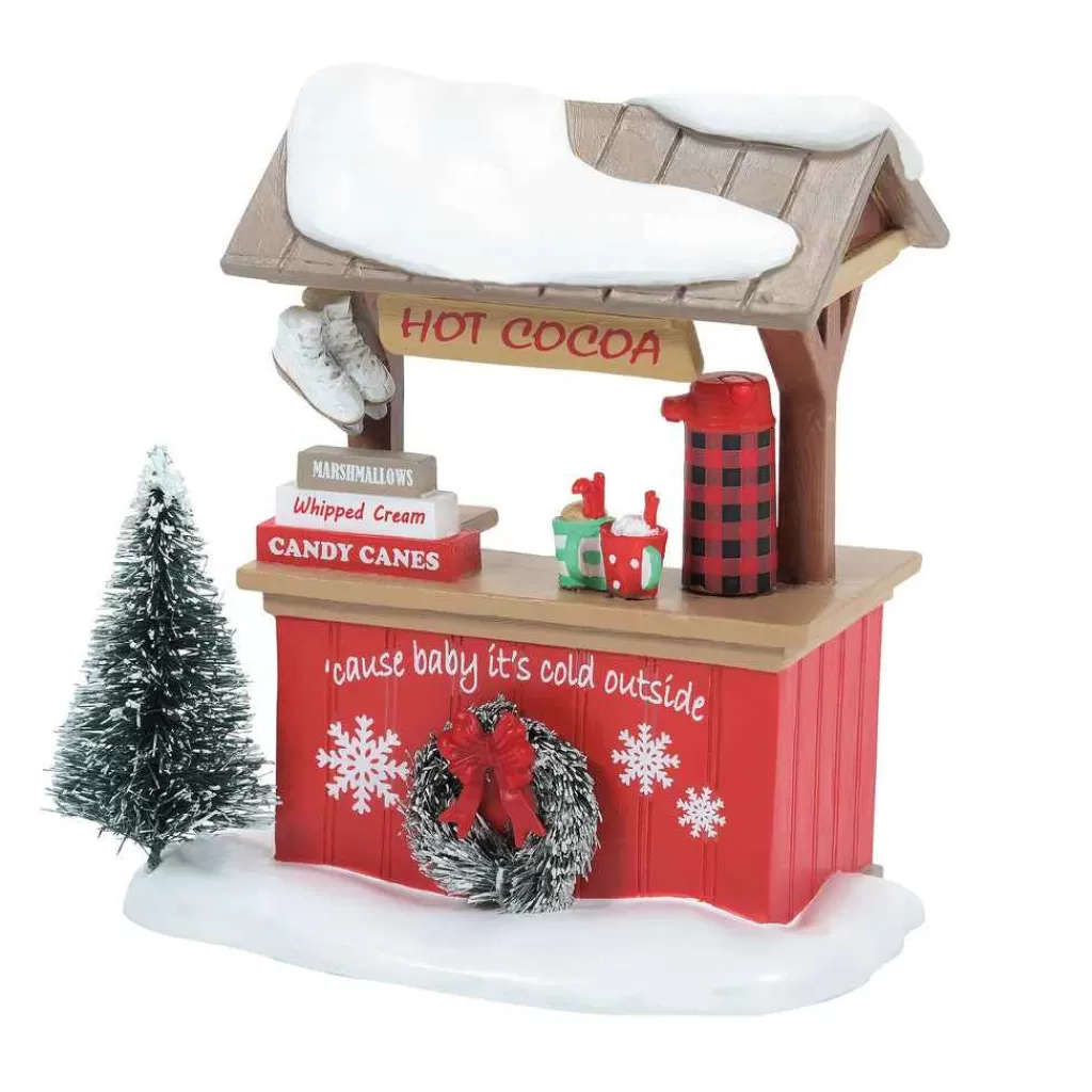 Department 56 Village Accessories-Hot Cocoa Stand