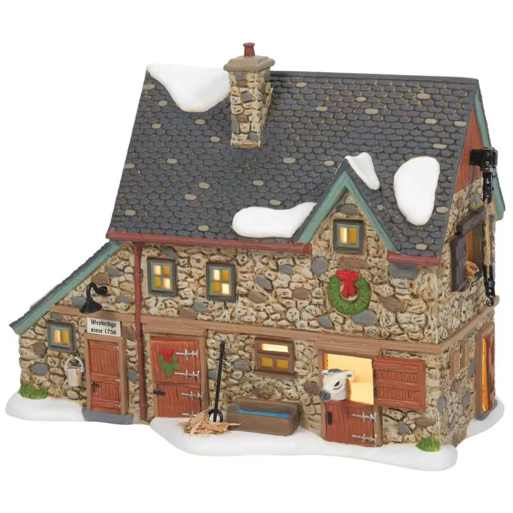 Department 56 Dickens Village-Huffam Fields Farm