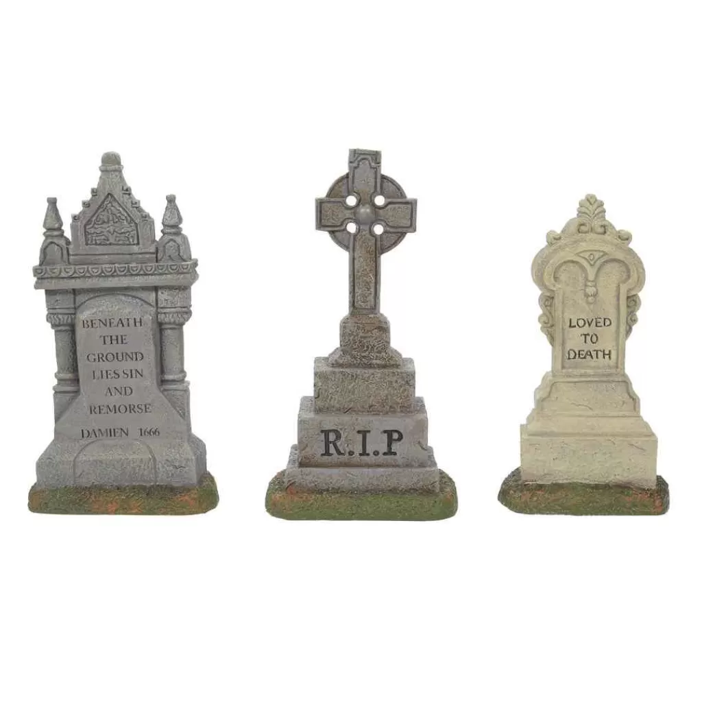 Department 56 Village Halloween Accessories-Imposing Monuments St/3