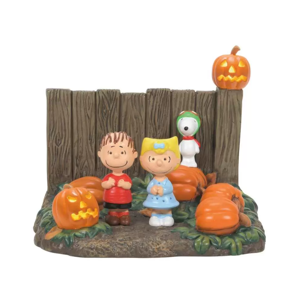 Department 56 Peanuts Village-Is It The Great Pumpkin?