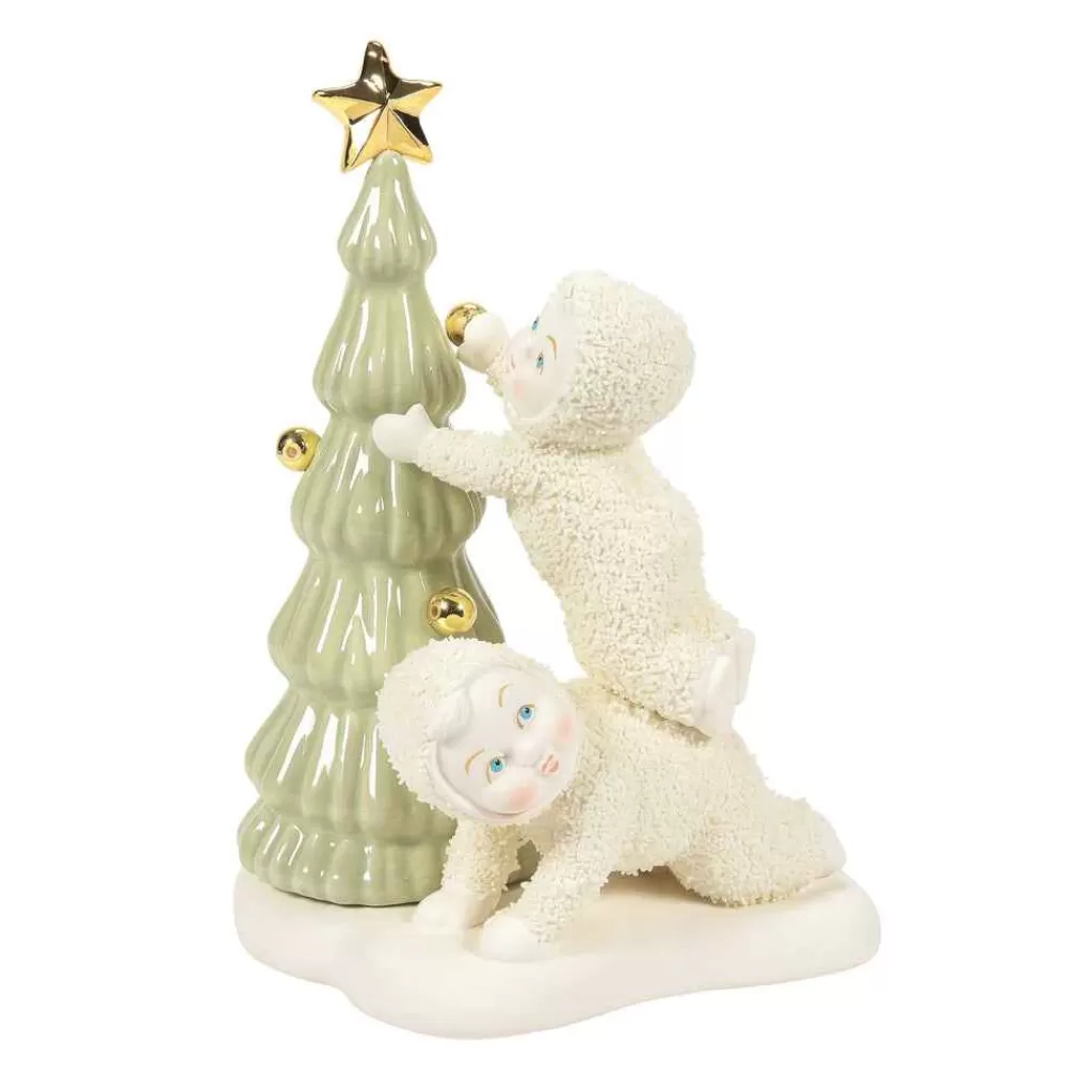 Department 56 Snowbabies Classic Collection-It'S A Reach To The Top