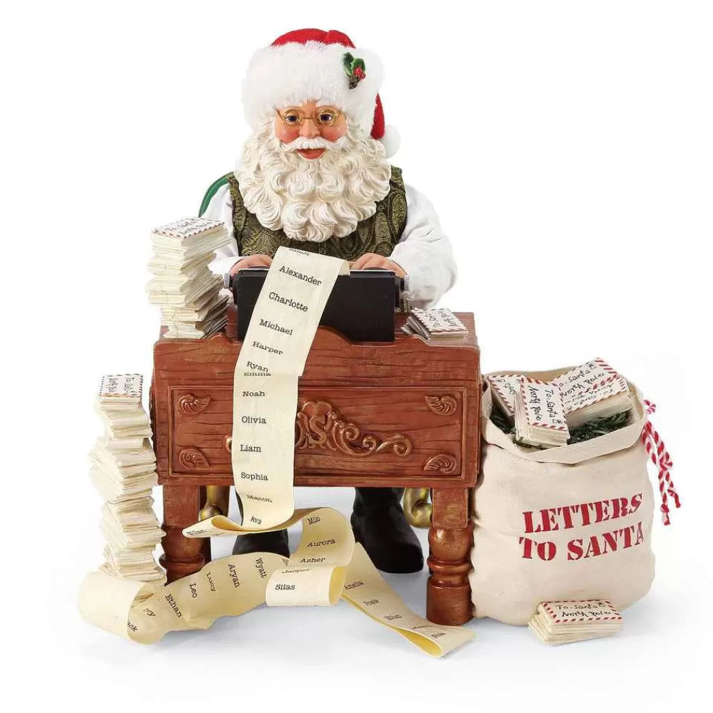 Department 56 Christmas Traditions-Keep Typing!