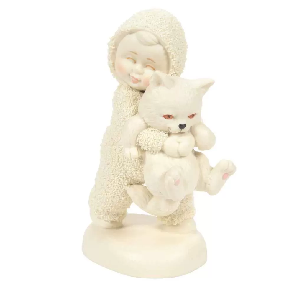 Department 56 Snowbabies Classic Collection-Kitten Hug