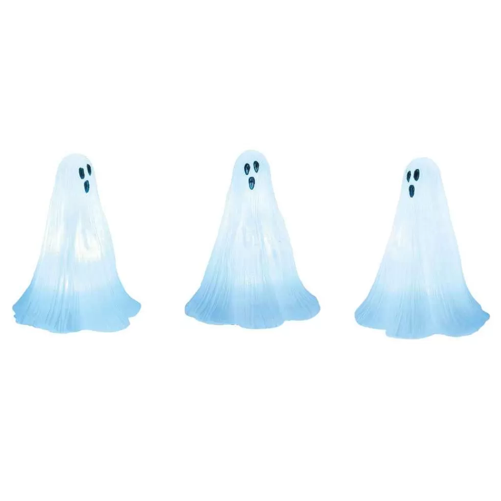 Department 56 Village Halloween Accessories-Lit Ghosts