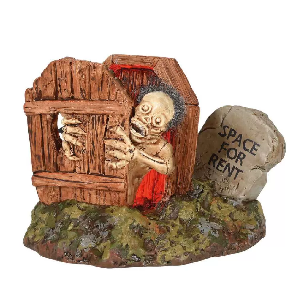 Department 56 Village Halloween Accessories-Lit Haunted Exit