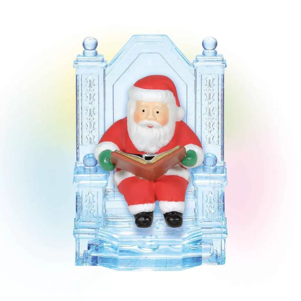 Department 56 North Pole Series-Lit Ice Castle Throne