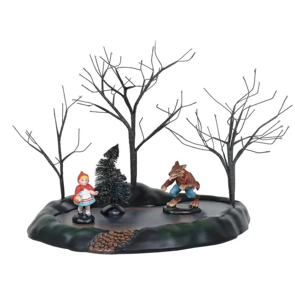 Department 56 Village Halloween Accessories-Little Red Riding Hood