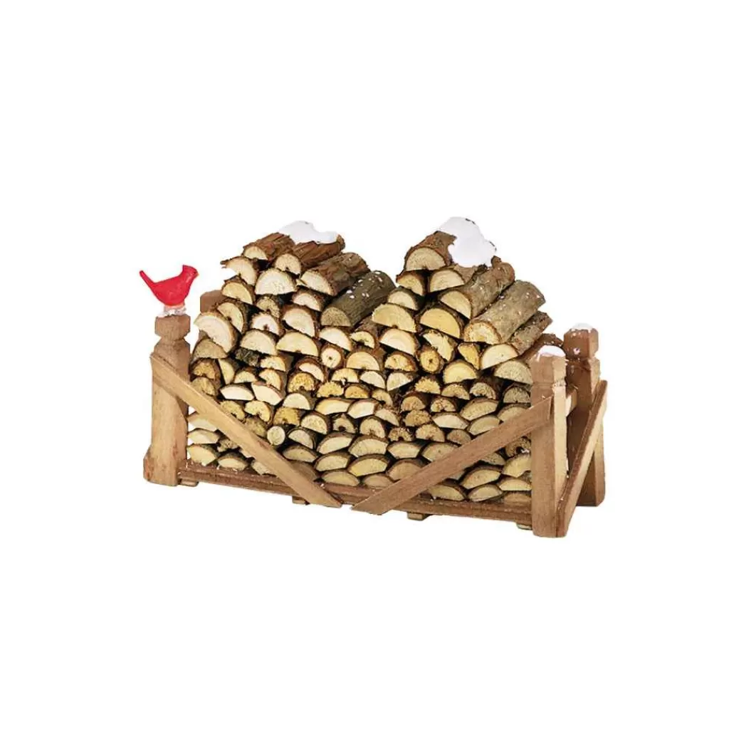 Department 56 Village Accessories-Log Pile