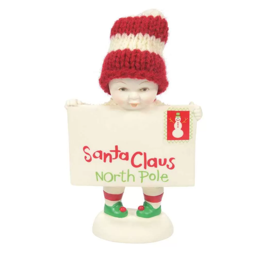 Department 56 Snowbabies Classic Collection-Mail For Santa