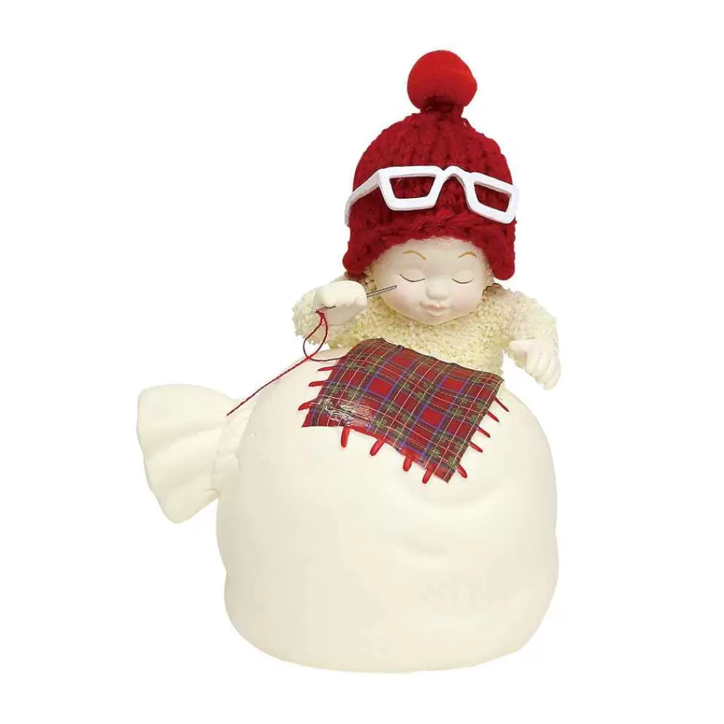 Department 56 Snowbabies Classic Collection-Mending Santa'S Bag