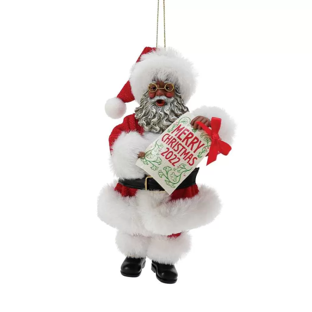 Department 56 Possible Dream Ornaments-Merry Christmas 2022 Aa Orn