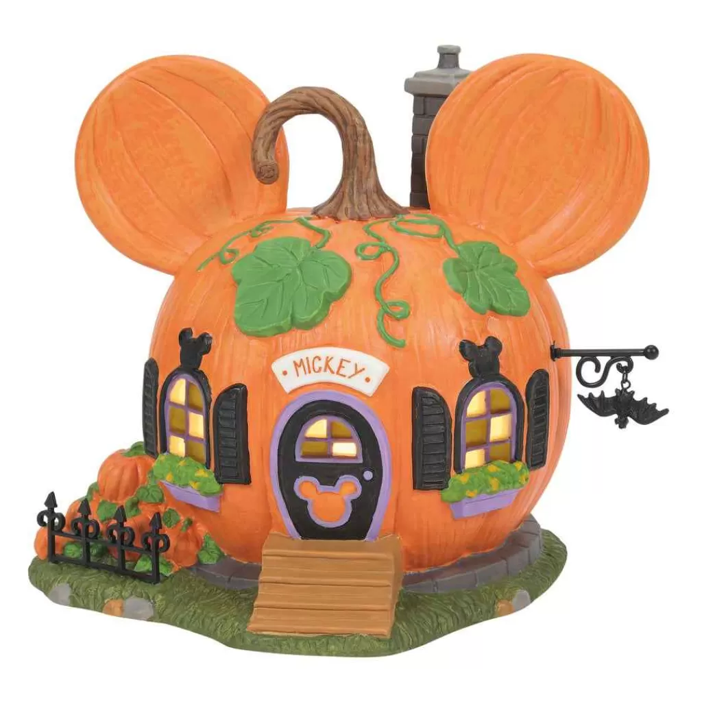 Department 56 Disney Village-Mickey'S Pumpkintown House