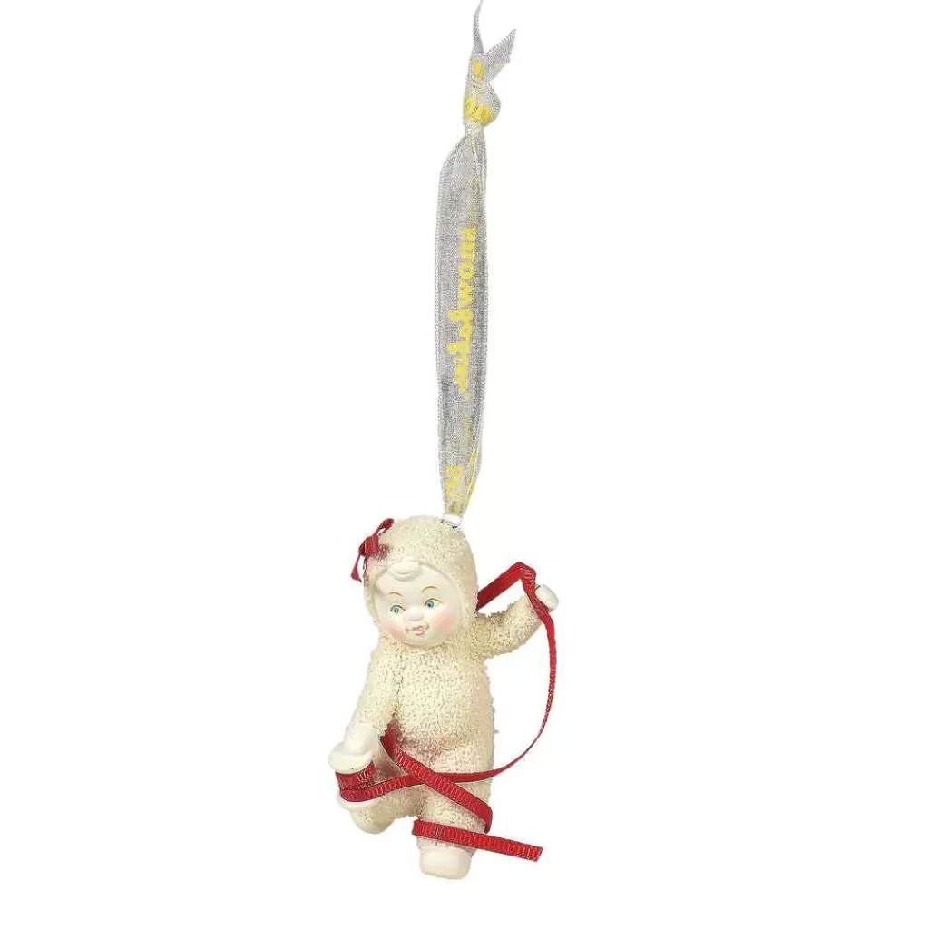 Department 56 Snowbabies Ornaments-Momentarily Tied Up Ornament