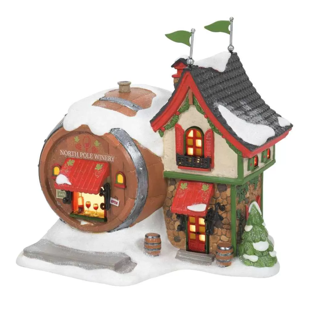 Department 56 North Pole Series-North Pole Winery