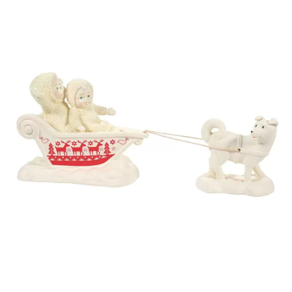 Department 56 2022 Snowbabies Retirements-One Dog Open Sleigh