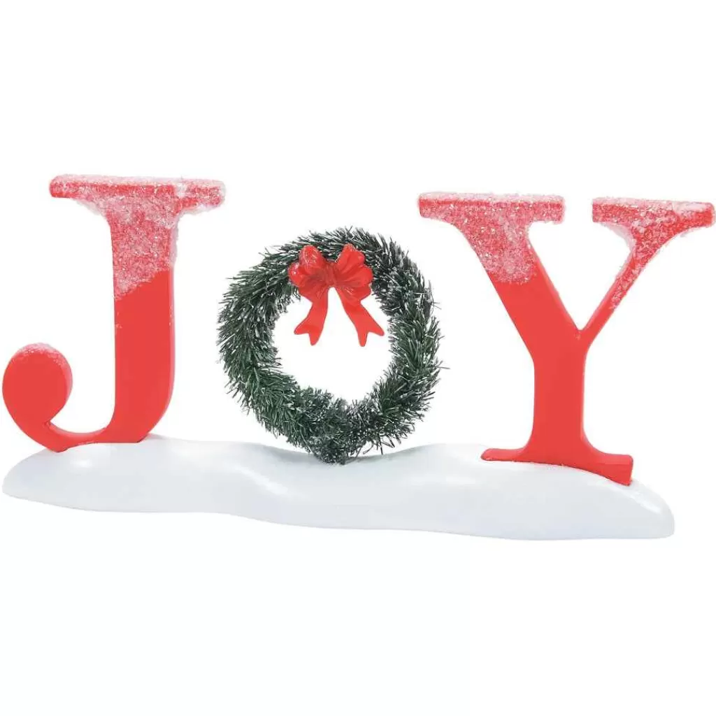 Department 56 Village Accessories-Outdoor Holiday Joy