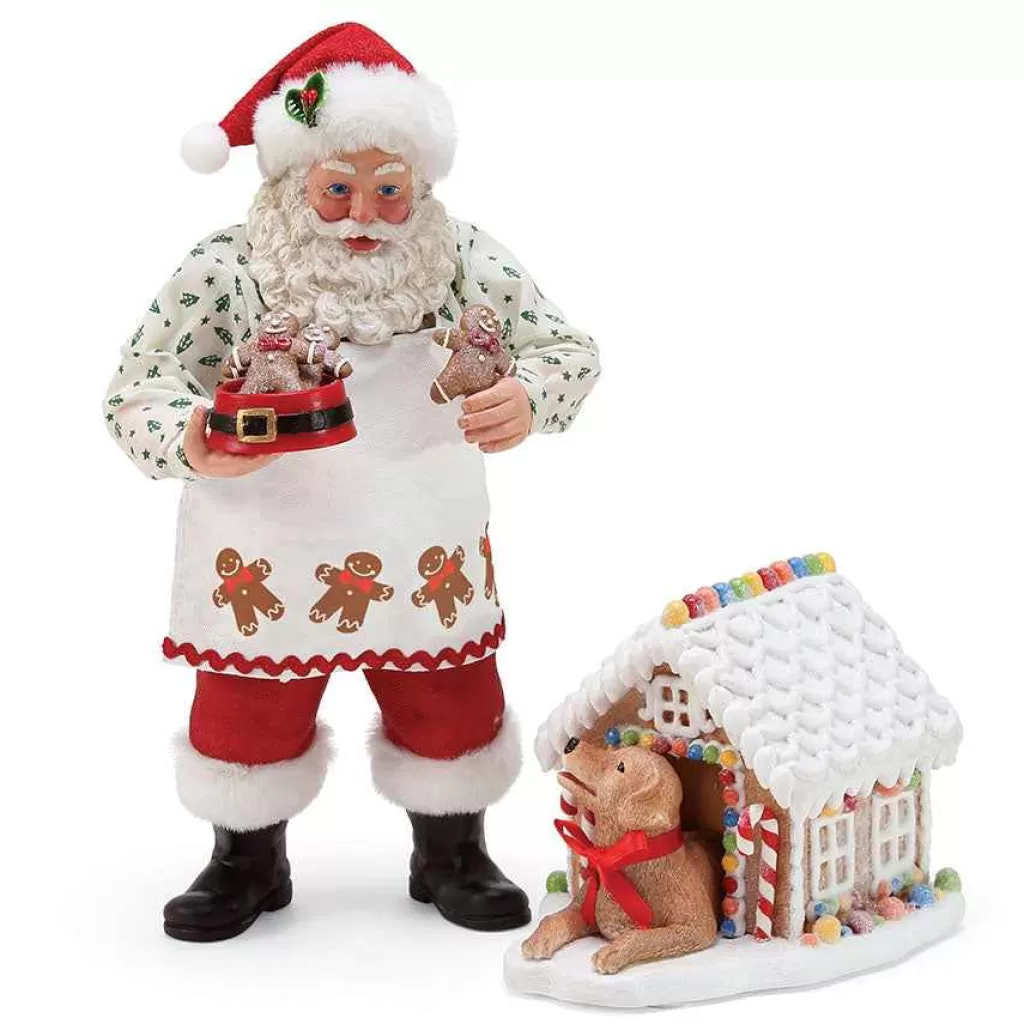 Department 56 Santa And His Pets-Petpd And Everything Nice