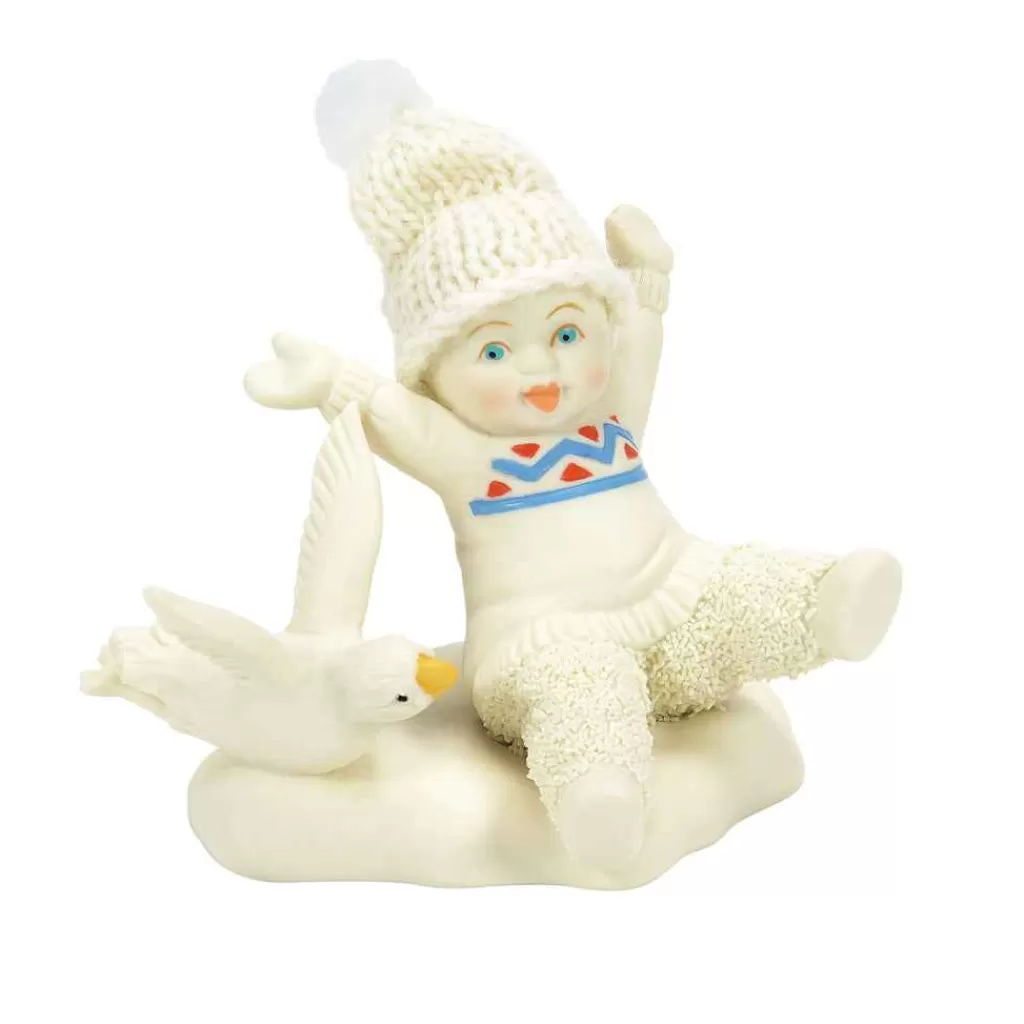 Department 56 Snowbabies Classic Collection-Puffin At Play