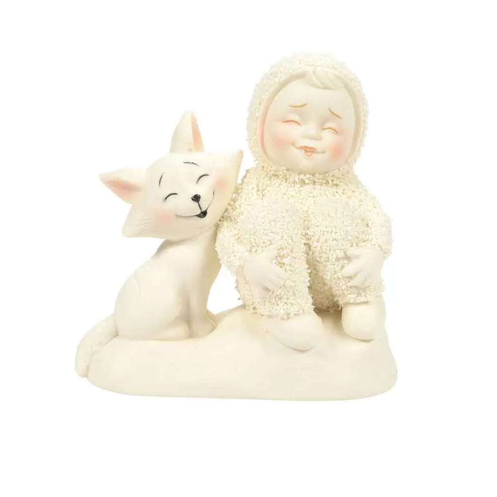 Department 56 Snowbabies Classic Collection-Purr-Fectly Happy Together