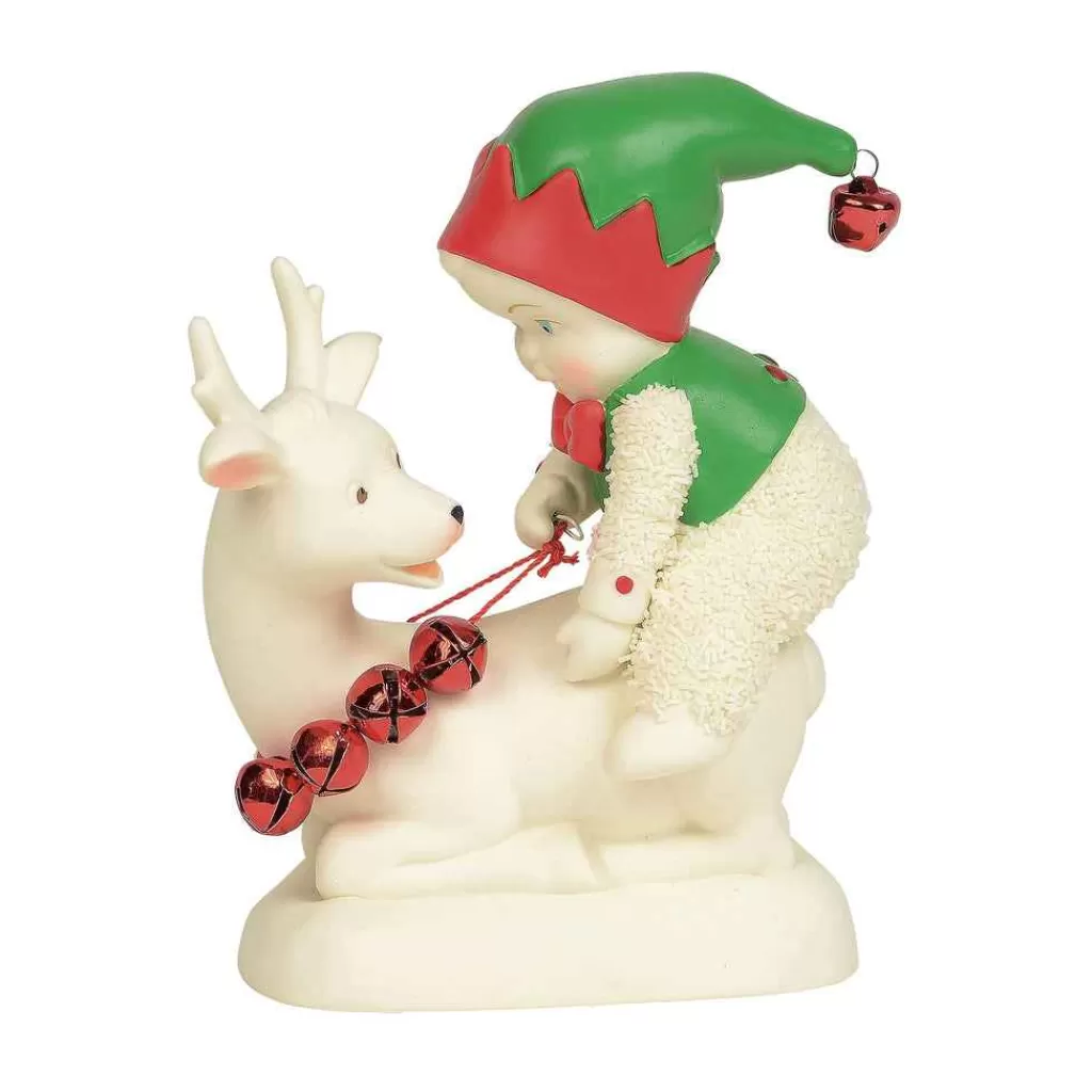 Department 56 Snowbabies Classic Collection-Quit Elfin' Around