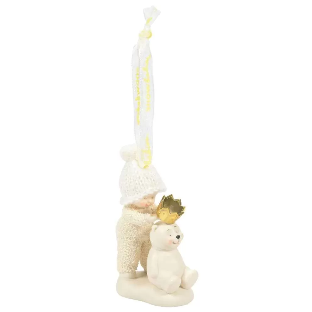 Department 56 Snowbabies Ornaments-Royal Bear Ornament