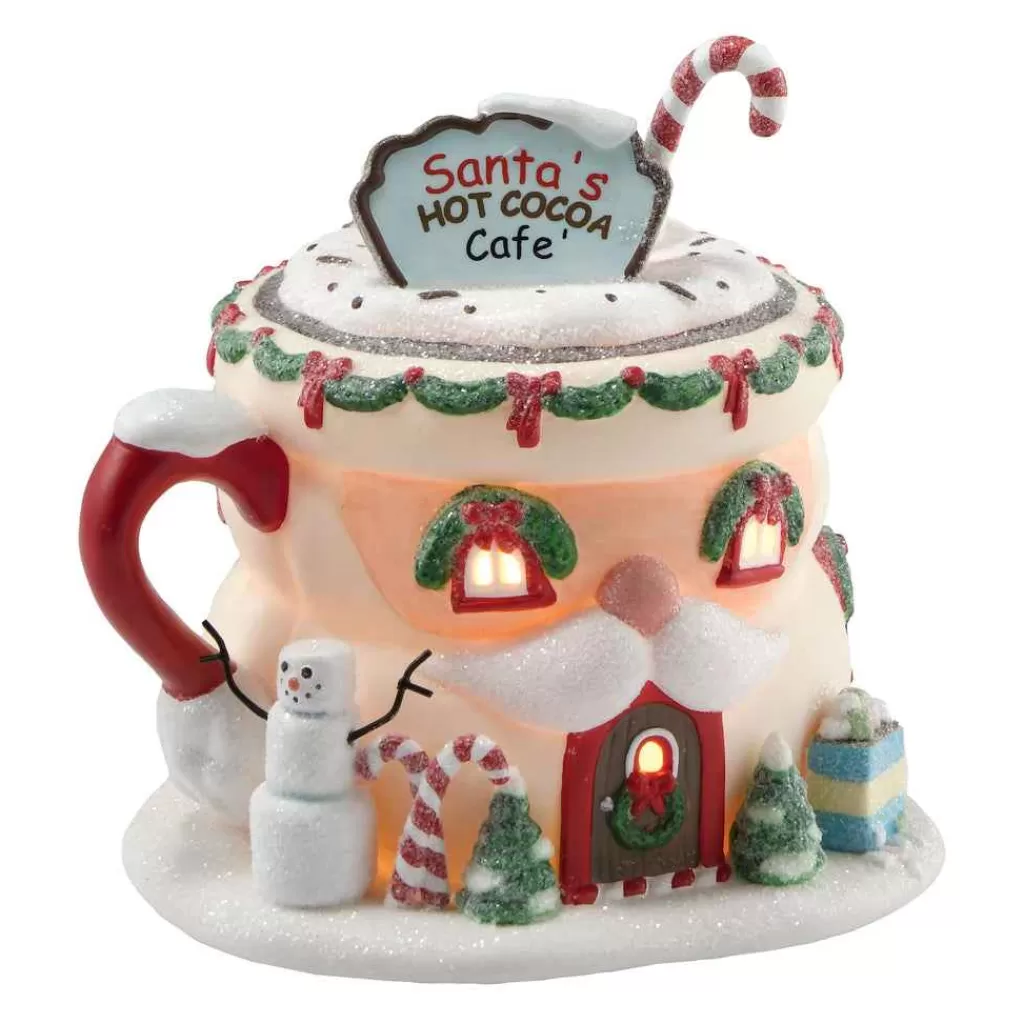 Department 56 North Pole Series-Santa'S Hot Cocoa Cafe