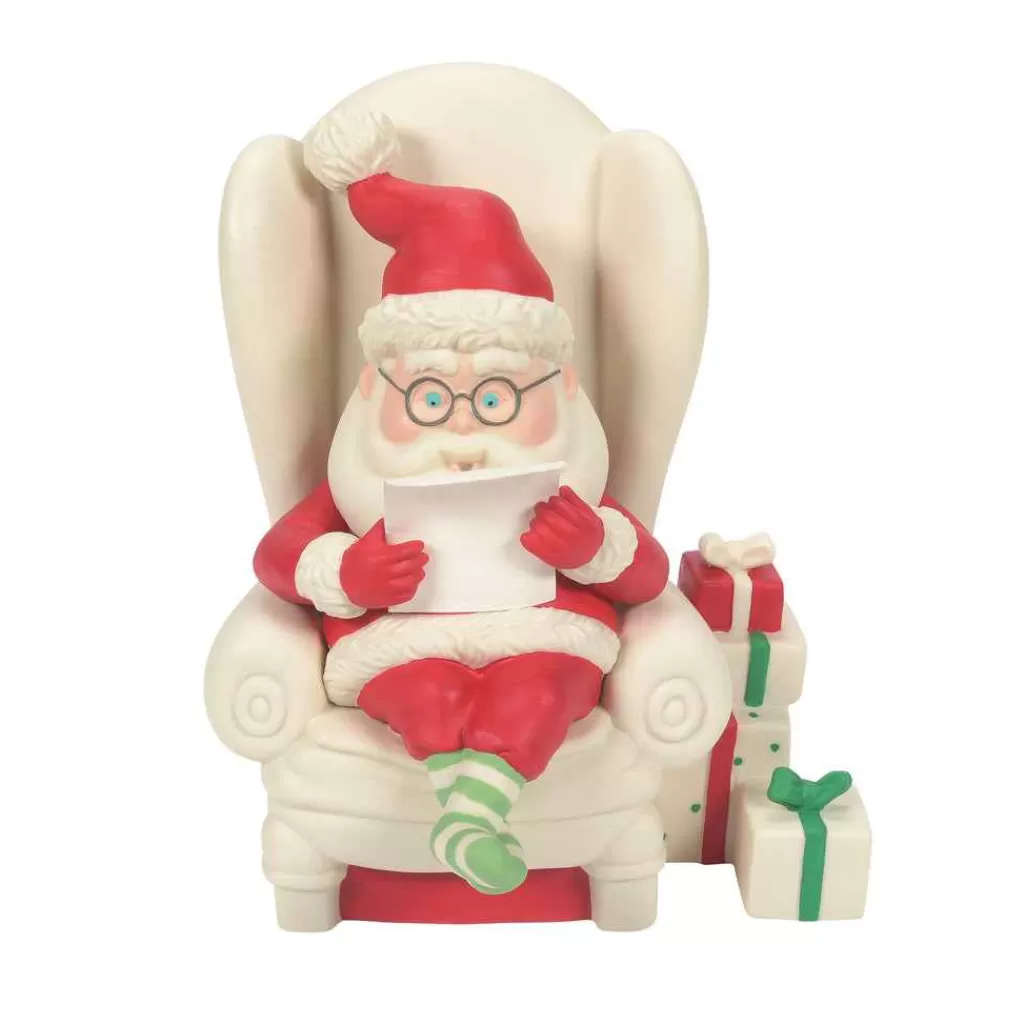 Department 56 Snowbabies Classic Collection-Santa'S List