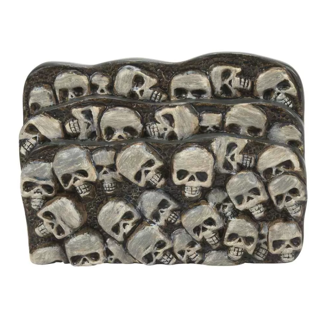 Department 56 Village Halloween Accessories-Scary Skeletons Steps