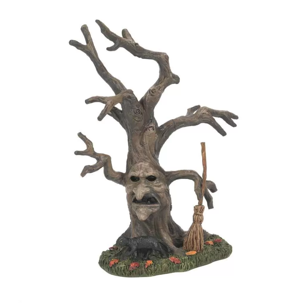 Department 56 Village Halloween Accessories-Scary Witch Tree