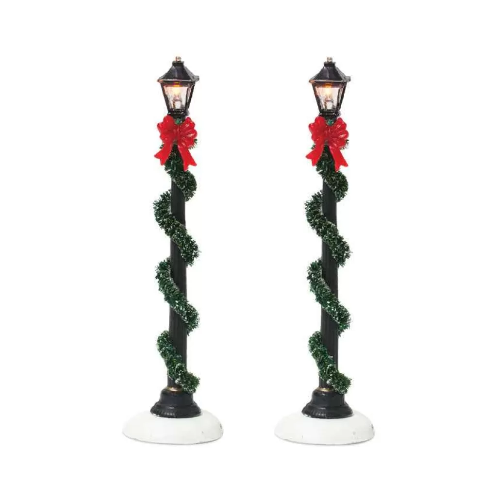 Department 56 Village Accessories-Small Town Street Lamps