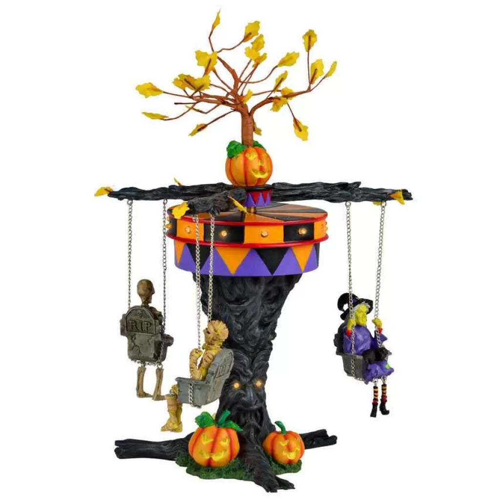 Department 56 Village Halloween Accessories-Swinging Ghoulies