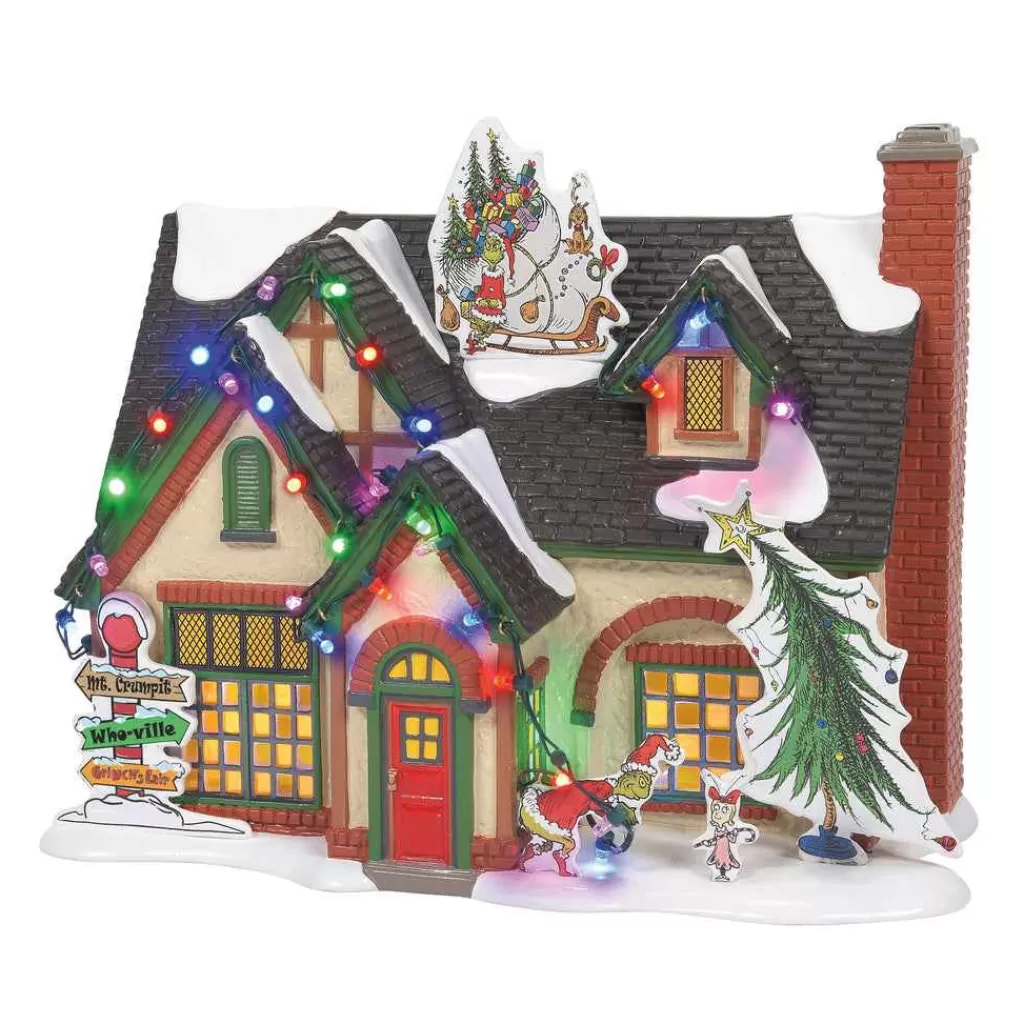 Department 56 Original Snow Village-The Grinch House