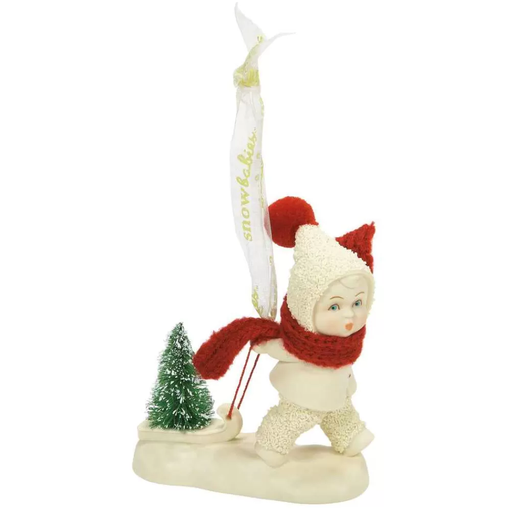 Department 56 New 2023 Snowbabies-Tiniest Tree Delivery Ornament