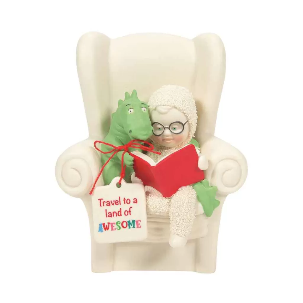 Department 56 Snowbabies Classic Collection-Travel To A Land Of Awesome