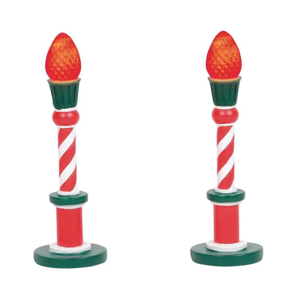 Department 56 Village Accessories-Tree Light Street Lights