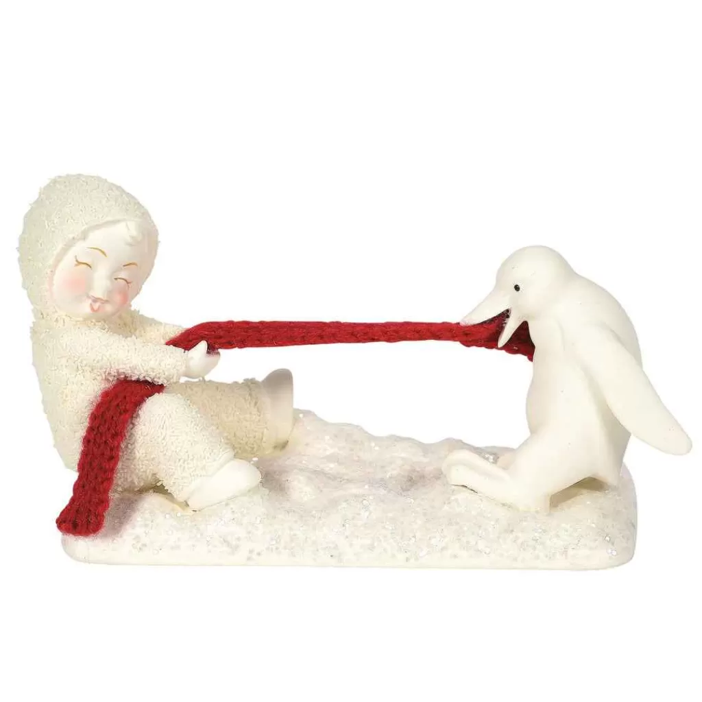 Department 56 Snowbabies Classic Collection-Tug-Of-War