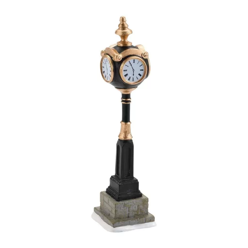 Department 56 Village Accessories-Uptown Clock