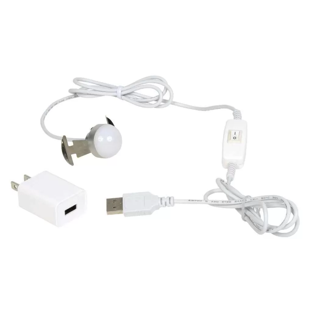 Department 56 Village Accessories-Village Usb Led Single Cord