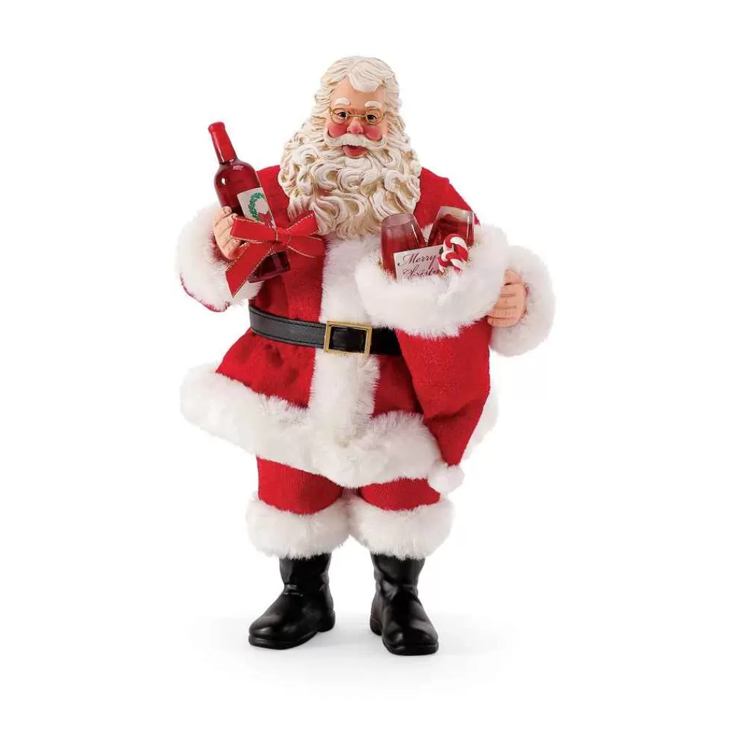 Department 56 New Santas-Wine Tasting Gifts