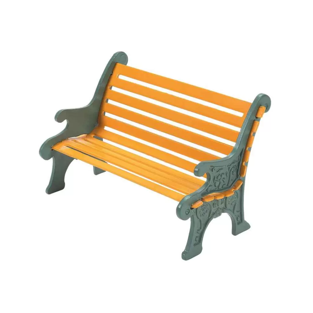 Department 56 Village Accessories-Wrought Iron Park Bench