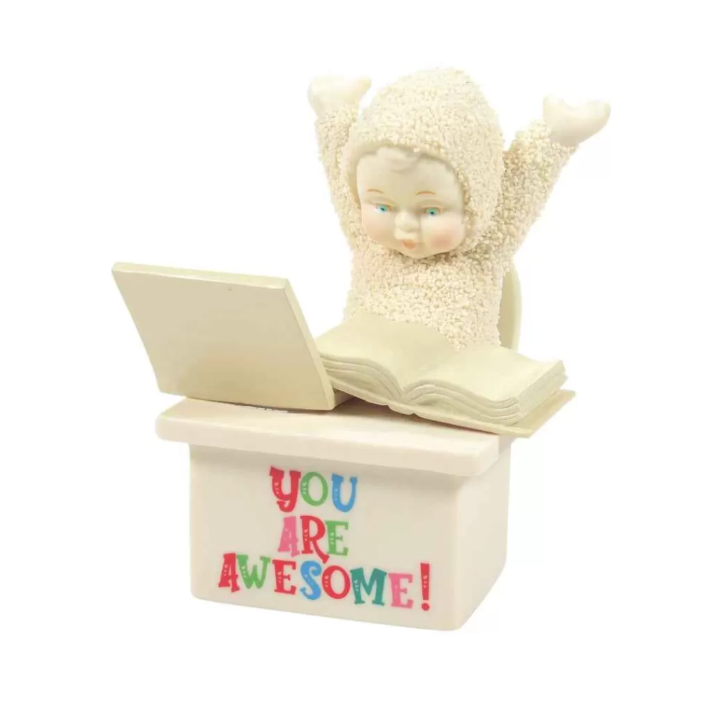 Department 56 Snowbabies Classic Collection-You Are Awesome!