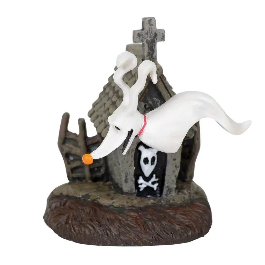 Department 56 Nightmare Before Christmas Village-Zero And His Dog House